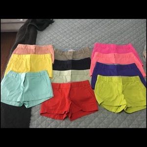 Purple (#10) Jcrew chino shorts size 2 EUC